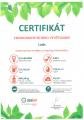 Certifikát environmentálního vyúčtování Lutín 2019
